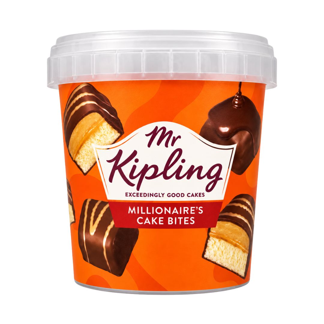 Mr Kipling Millionaire’s Chocolate Caramel Mini Cake Bites