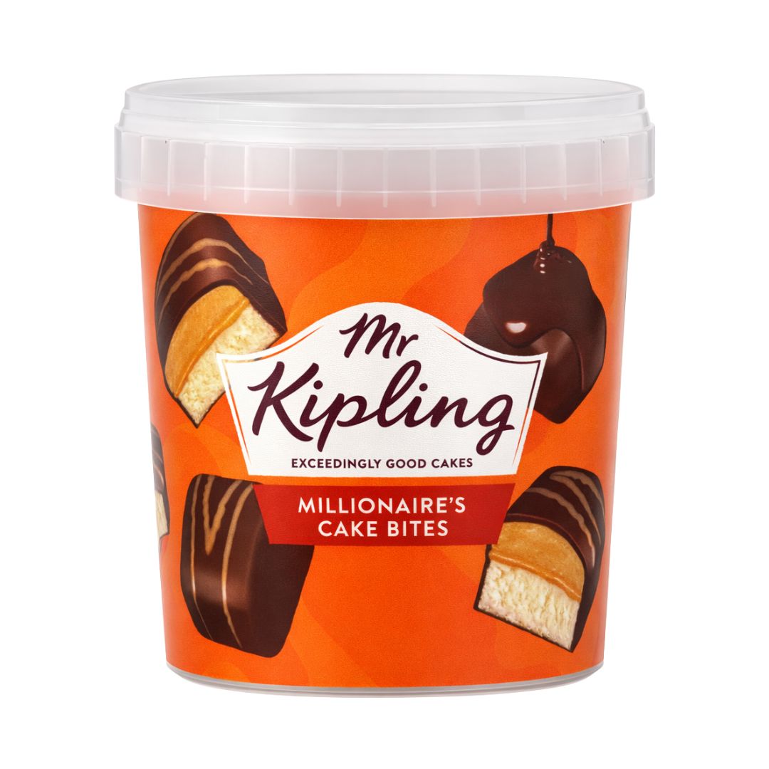 Mr Kipling Millionaireās Chocolate Caramel Mini Cake Bites