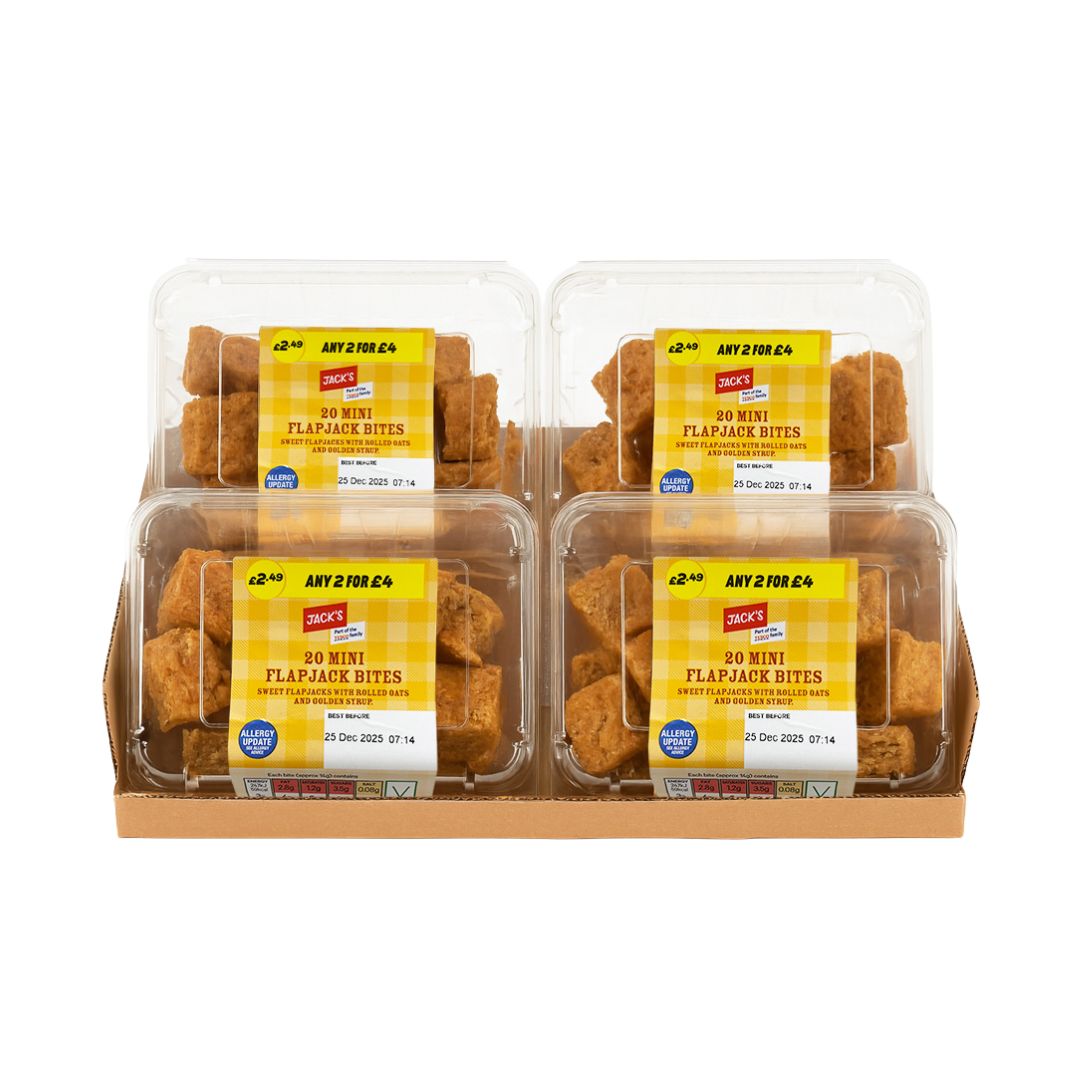 Tesco Jack’s Mini Flapjack Bites