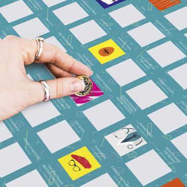 100 ’90s Movies Scratch-Off Bucket List Poster