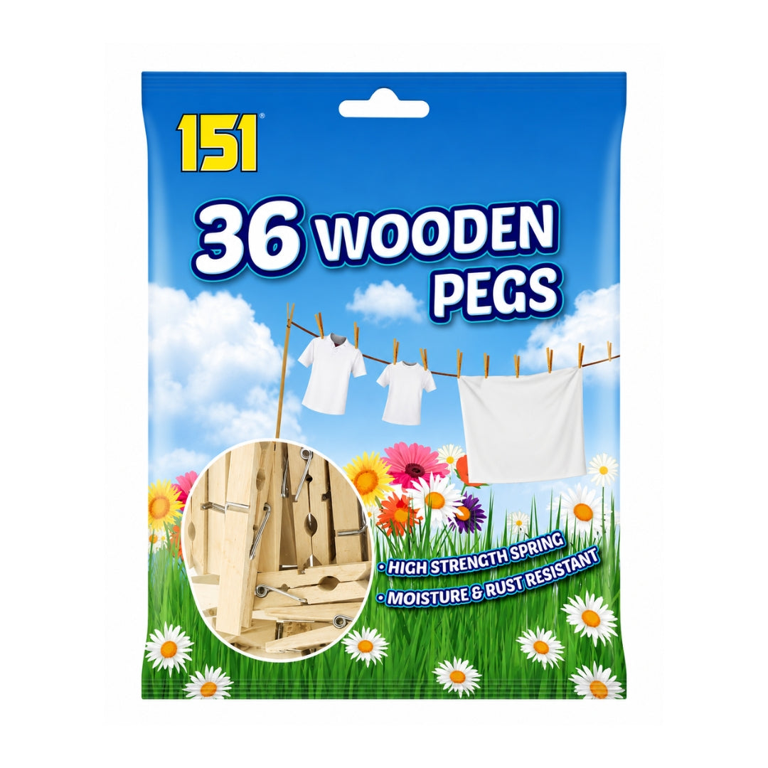 Wooden Clothes Pegs