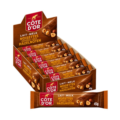 Côte d’Or Milk Chocolate Hazelnut Bars