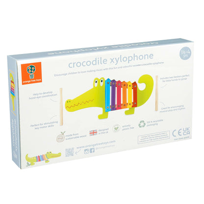 Crocodile Wooden Xylophone