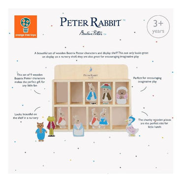 Peter Rabbit Characters & Display Shelf