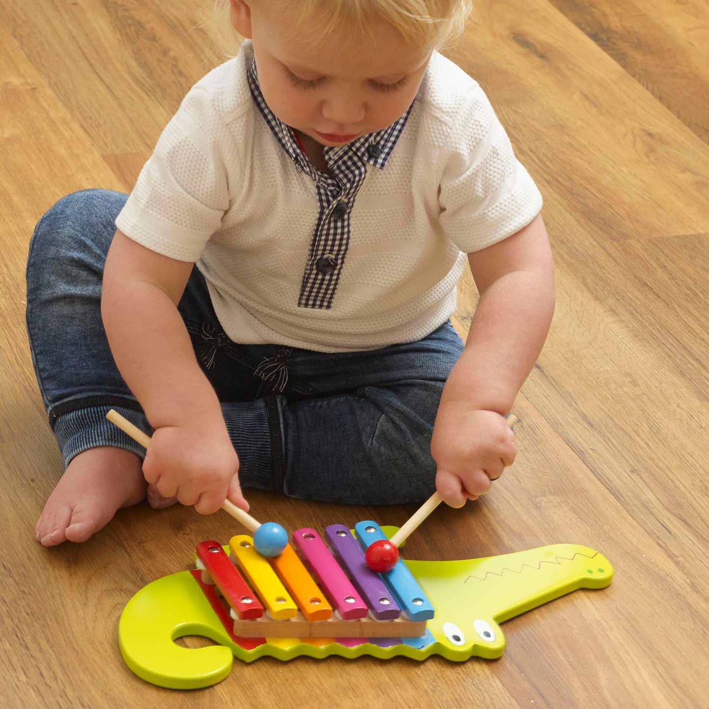 Crocodile Wooden Xylophone