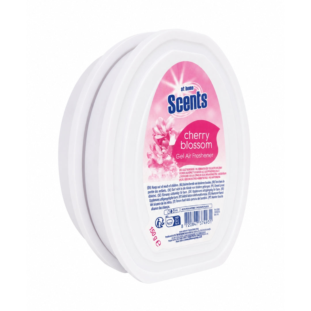 At Home Scents Gel Air Freshener Cherry Blossom Twin Pack
