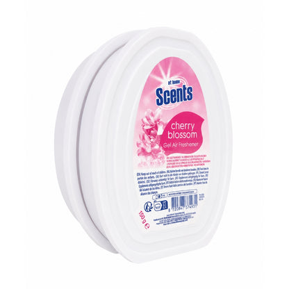 At Home Scents Gel Air Freshener Cherry Blossom Twin Pack
