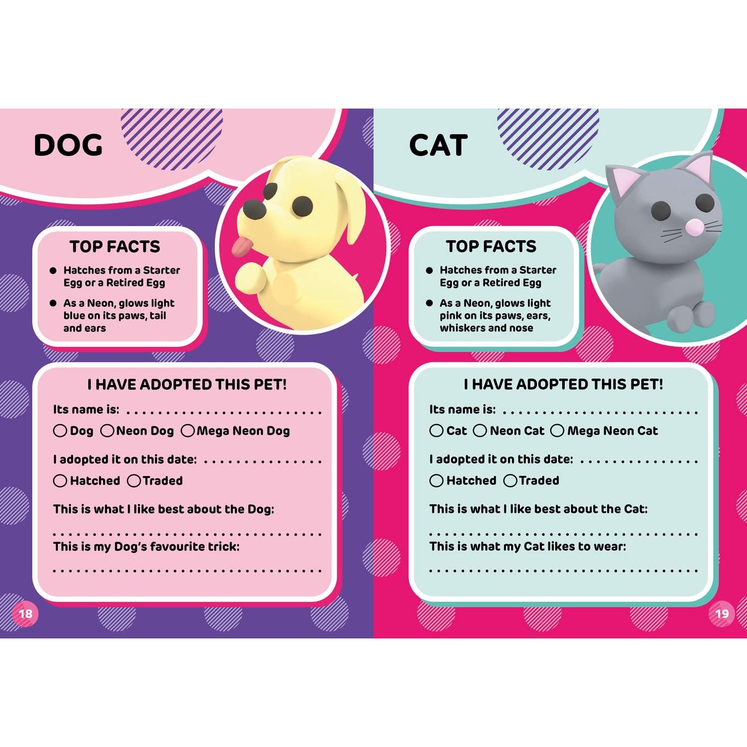 Adopt Me! Perfect Pets Journal 2