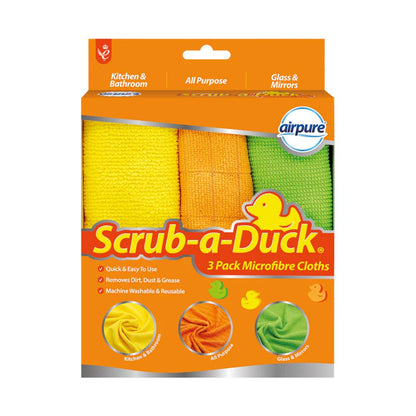 Airpure Scrub-a-Duck Microfibre Cloths