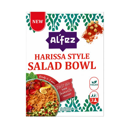 Al'Fez Harissa Style Salad Bowl Spiced Couscous