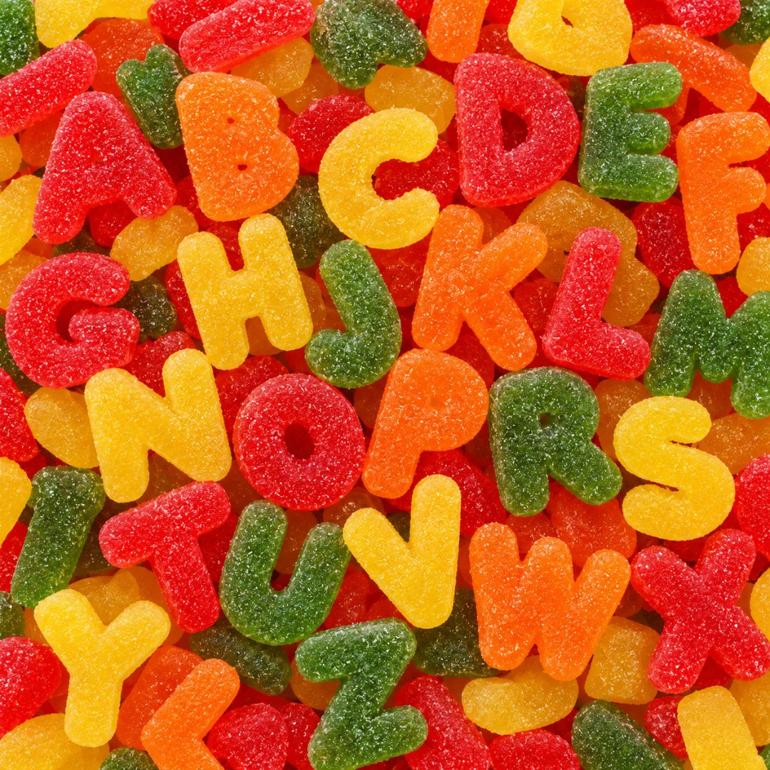 Jelly Alphabet Retro Pick N Mix Traditional Sweets