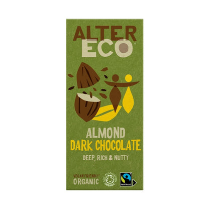 Alter Eco Organic Almond Dark Chocolate
