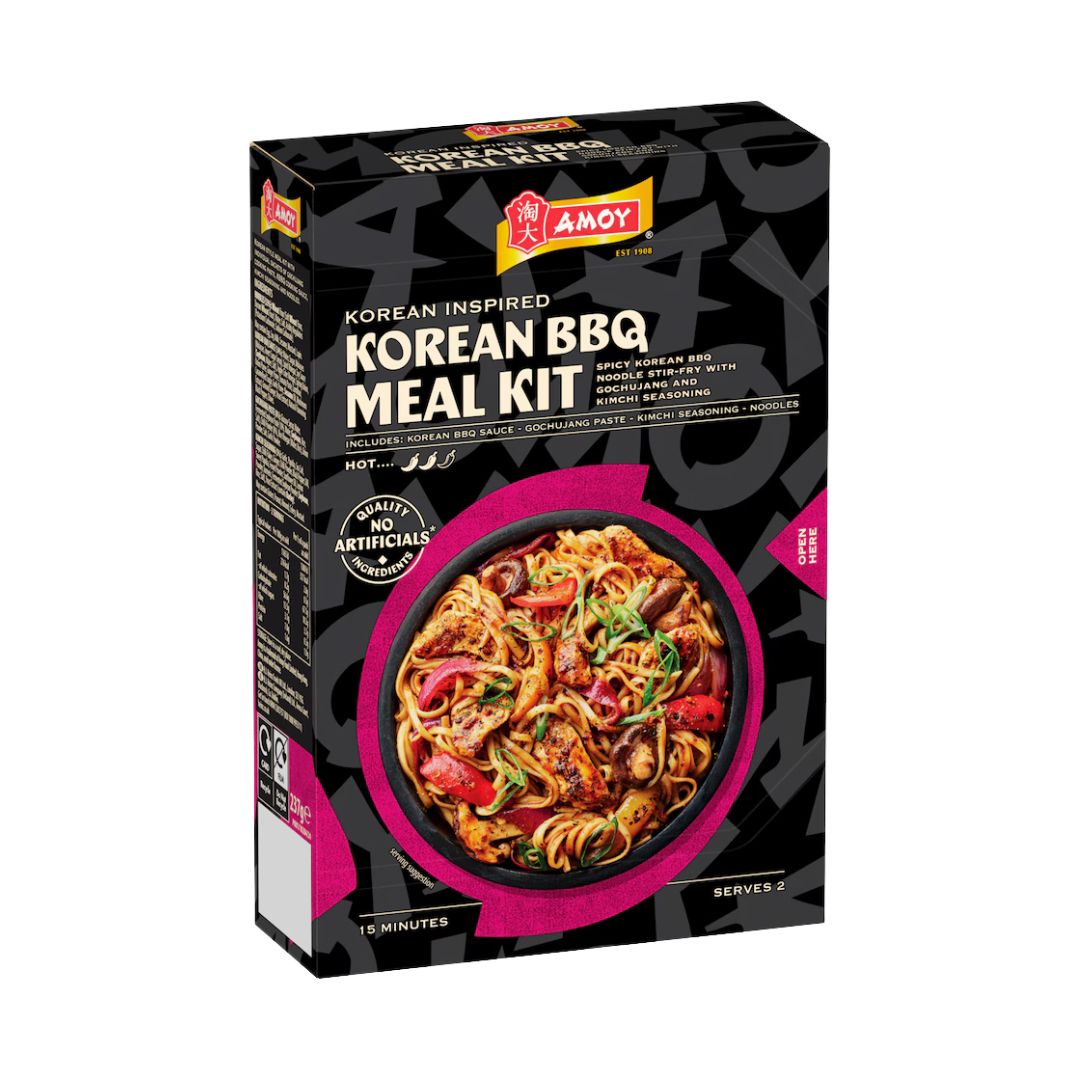 Amoy Korean Inspired BBQ Noodle Meal Kit