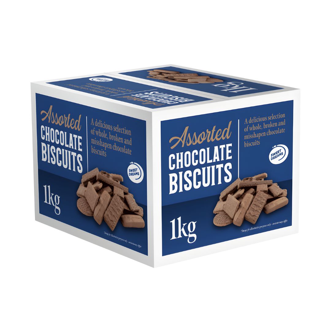 Sweet Dreams Famous Biscuits Assorted Chocolate Selection 1kg Box