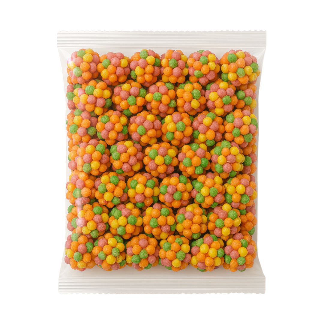 Assorted Fruit Nerd Gummies Candy Coating Sweets