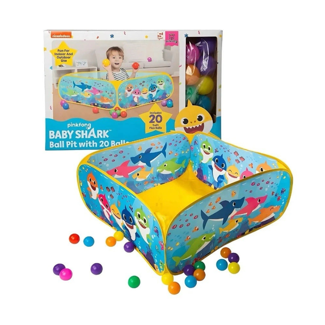Nickelodeon Baby Shark Ball Pit With 20 Balls