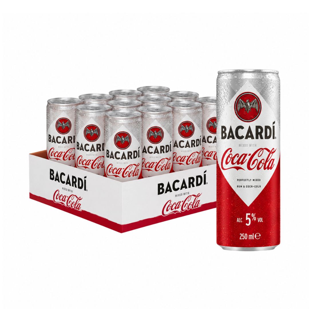 Bacardí & Coca-Cola Ready To Drink Cans