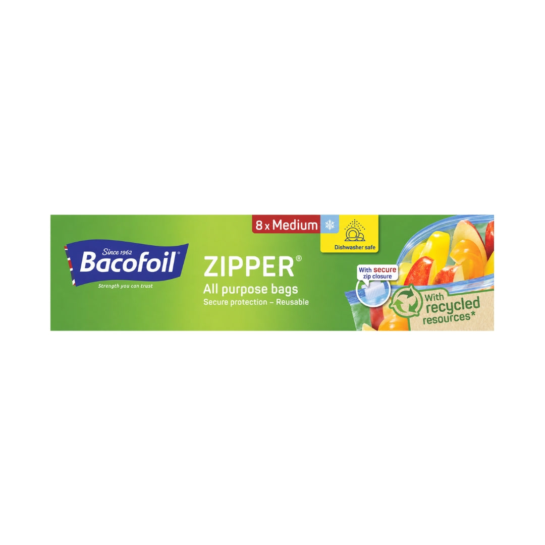 Bacofoil All Purpose Zipper Bags Medium