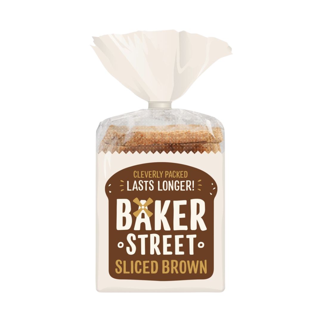 Baker Street Medium Sliced Brown Bread