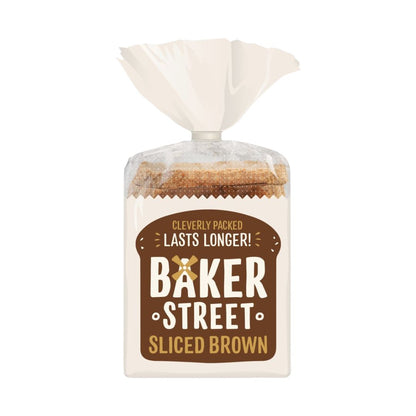 Baker Street Medium Sliced Brown Bread
