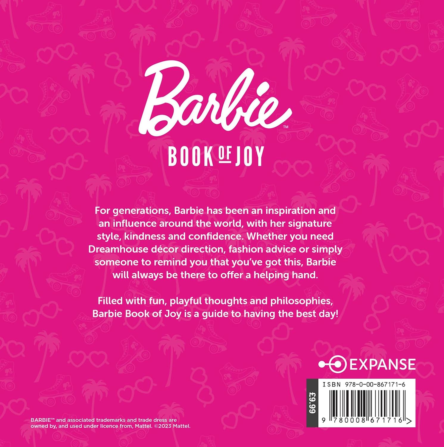 Barbie Book of Joy (Hardcover) Pocketbook of Humorous Quotes 3