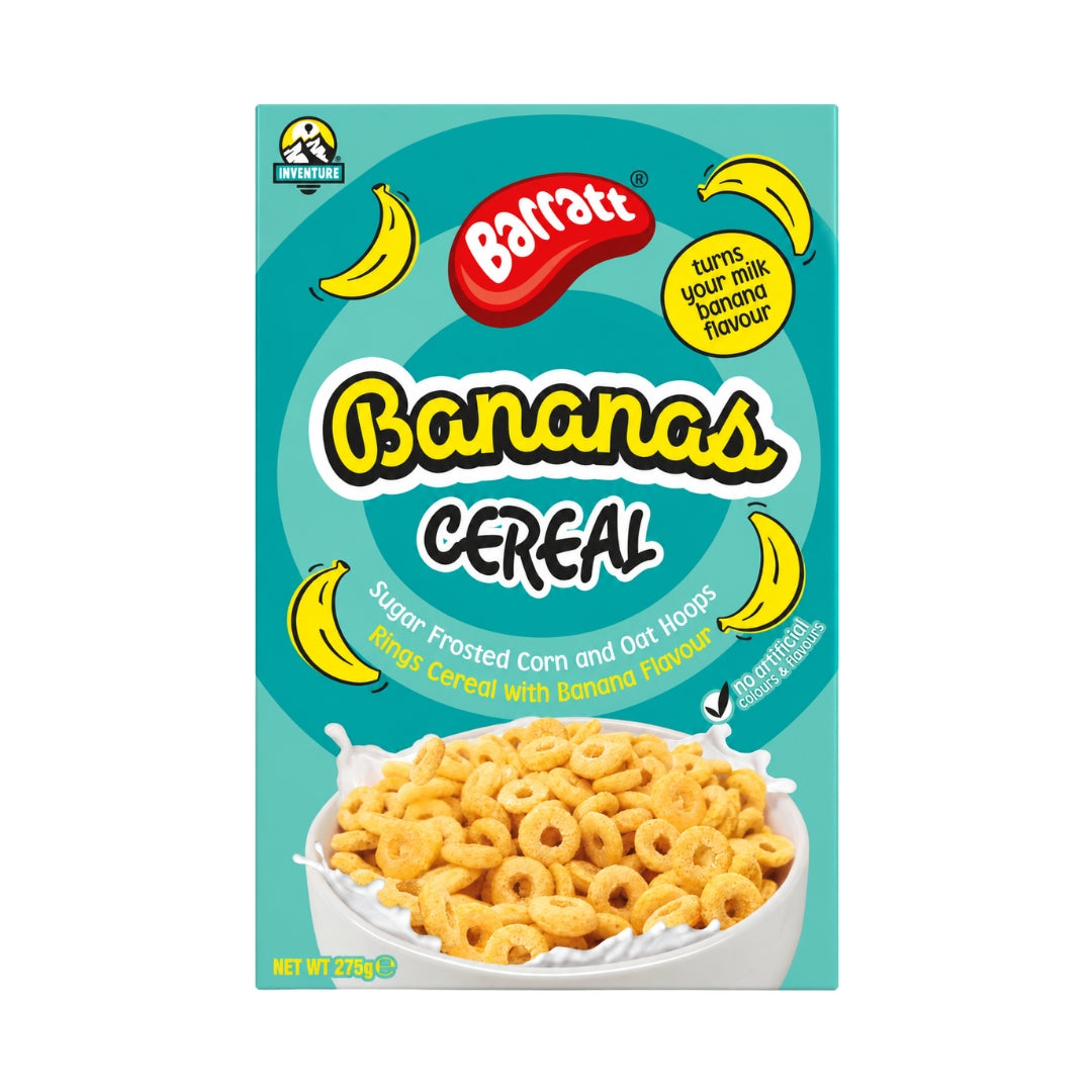 Barratt Bananas Oat Hoops Cereal