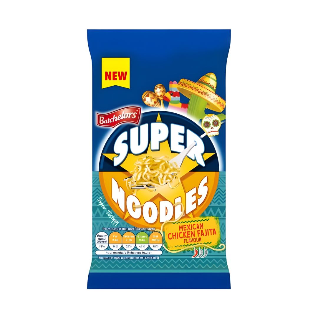 Batchelors Super Noodles Mexican Chicken Fajita Flavour