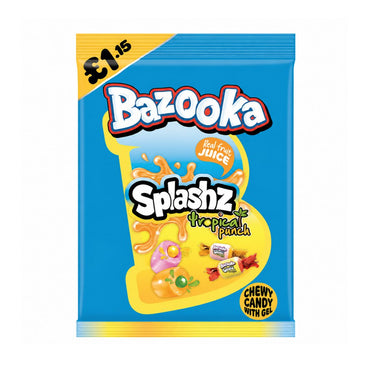 Bazooka Chewy Candy Sweets With Gel Centres