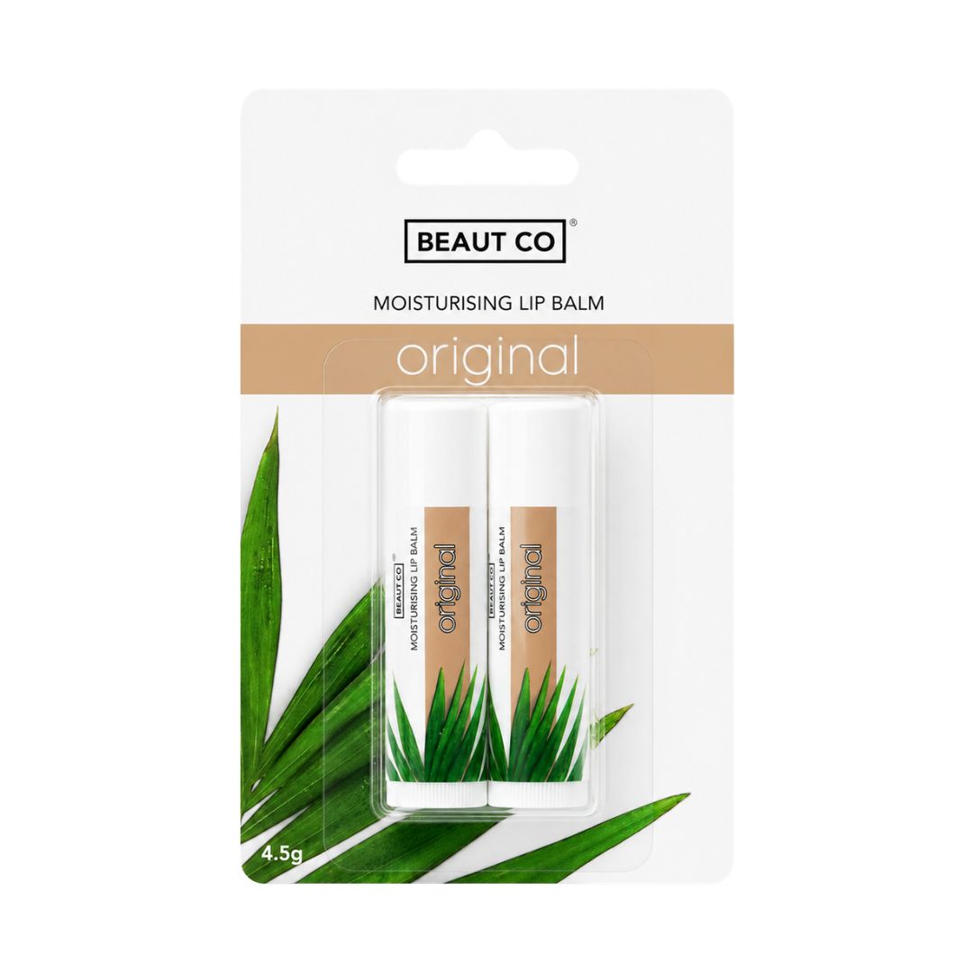 Bodycare Beaut Co Original Moisturising Lip Balm Twin Pack