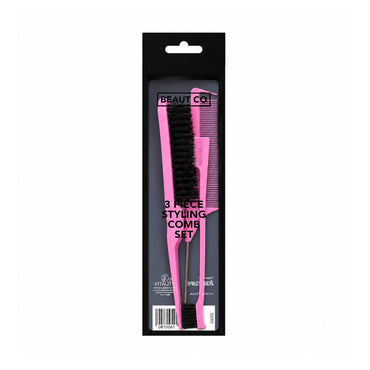 Bodycare Beaut Co 3 Piece Styling Comb Set