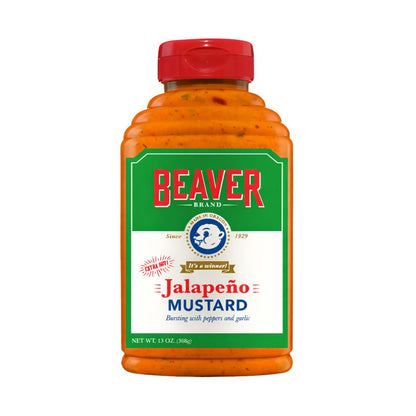 Beaver Brand Extra Hot Jalapeño Mustard