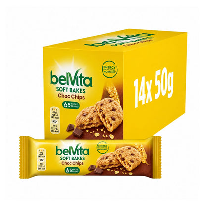Belvita Chocolate Chip Filled Soft Bakes
