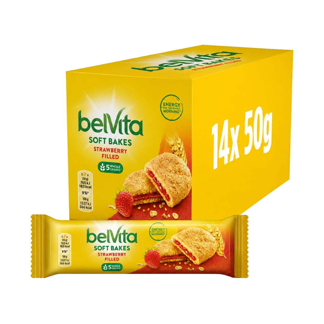 Belvita Strawberry Filled Soft Bakes