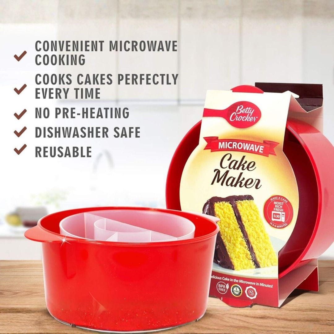Betty Crocker Microwave Cake Maker