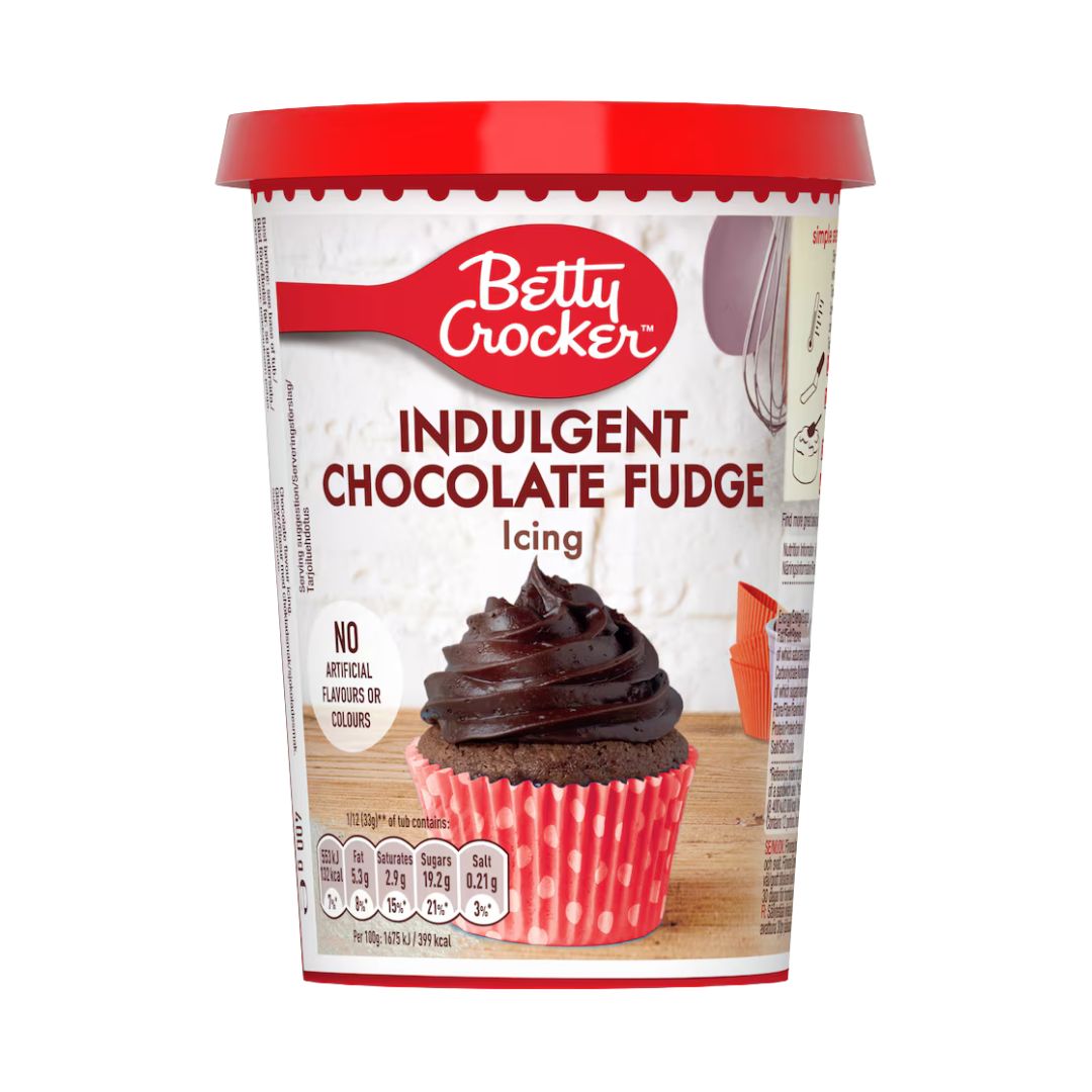 Betty Crocker Indulgent Chocolate Fudge Icing