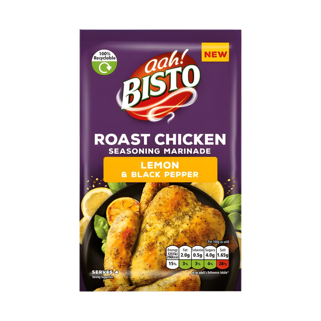 aah! Bisto Lemon & Black Pepper Roast Chicken Seasoning