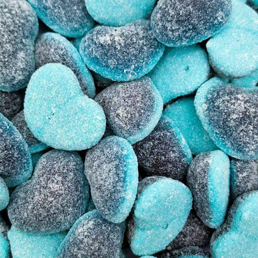 Retro Pick N Mix Sweets Blue Hearts