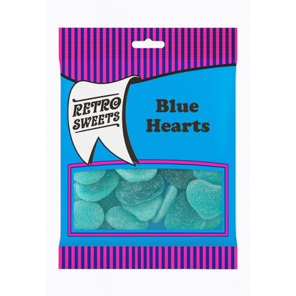 Retro Pick N Mix Sweets Blue Hearts