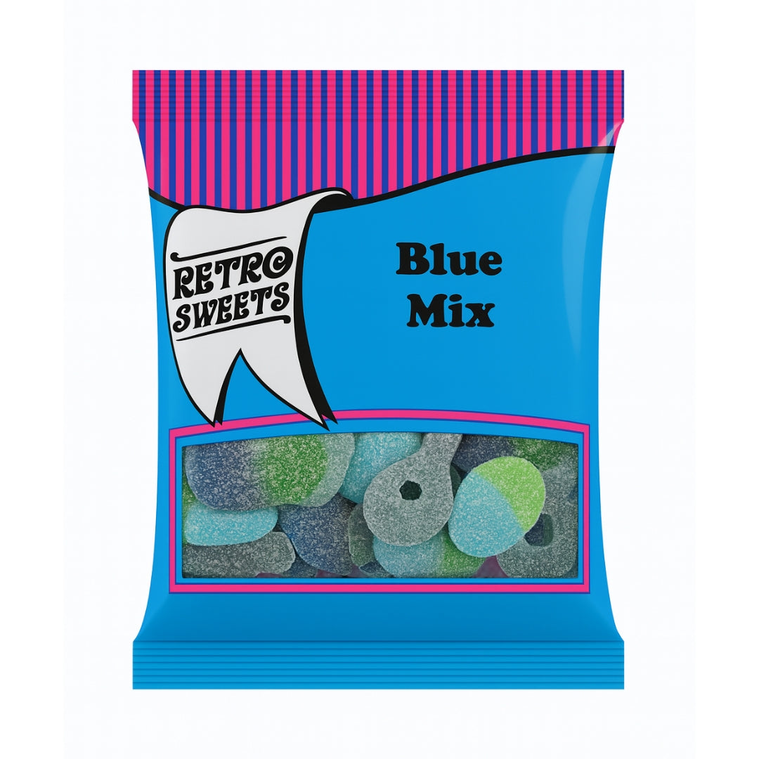 Retro Pick N Mix Sweets Blue Mix