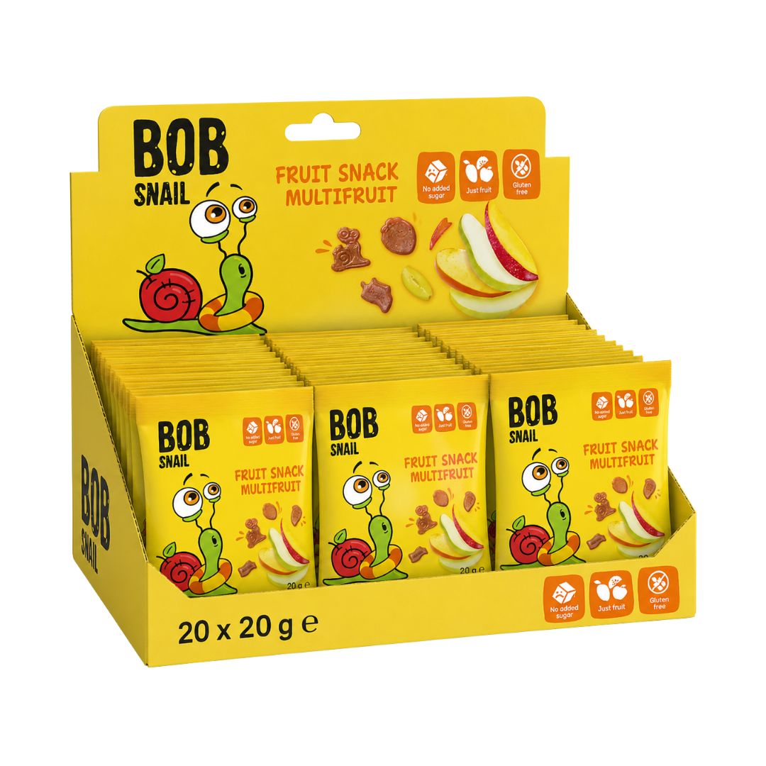 Bob Snail Multifruit Fruit Snack