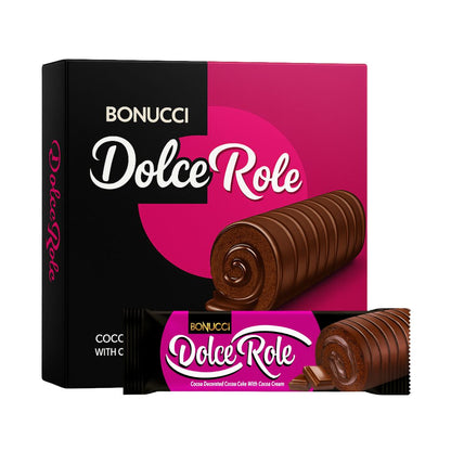Bonucci Dolce Role Cocoa Cake with Cocoa Cream