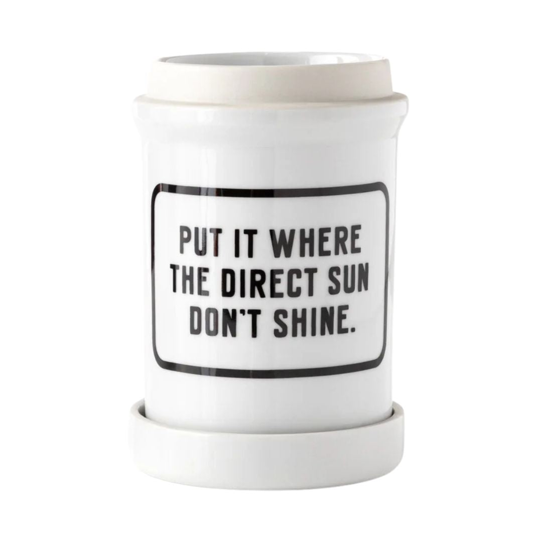 Put It Where The Sun Don’t Shine Planter