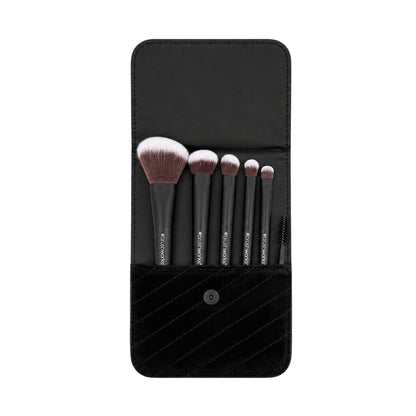 Brushworks Mini Travel Face & Eye Brush Set