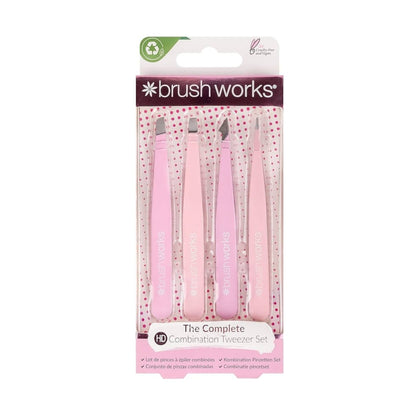 Brushworks The Complete HD Combination Tweezer Set