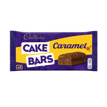 Cadbury Cake Bars Caramel