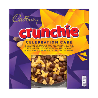 Cadbury Crunchie Celebration Chocolate Cake
