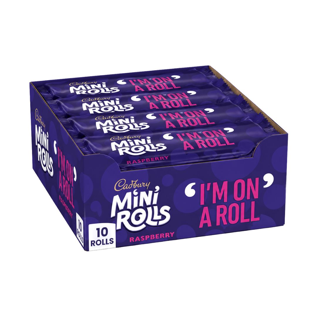 Cadbury Raspberry Mini Rolls
