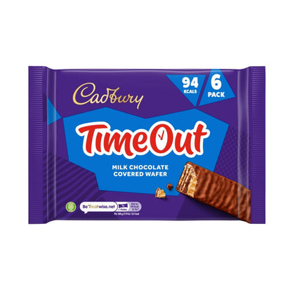 Cadbury Timeout Wafer Chocolate Biscuit Bars