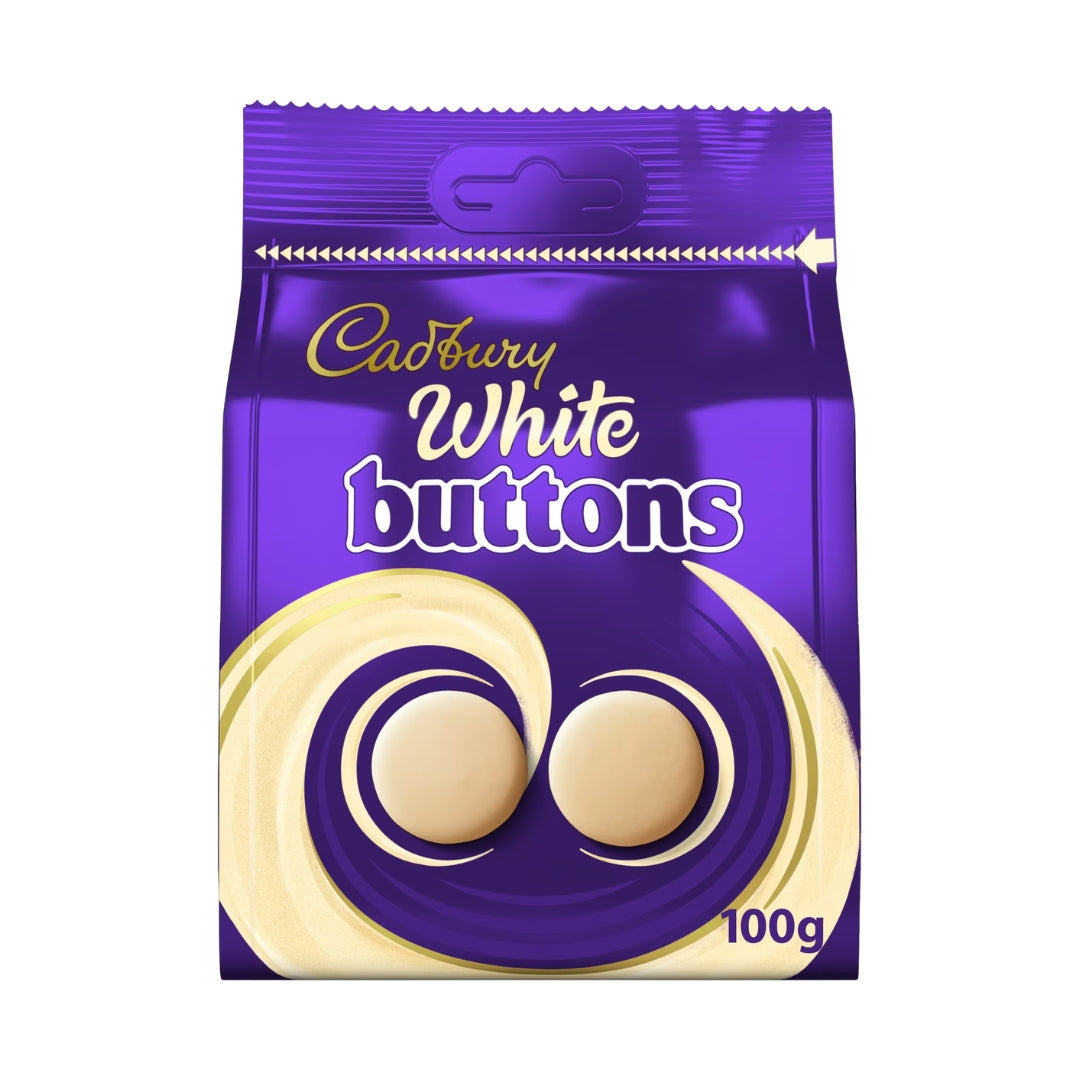 Cadbury White Chocolate Buttons Bag