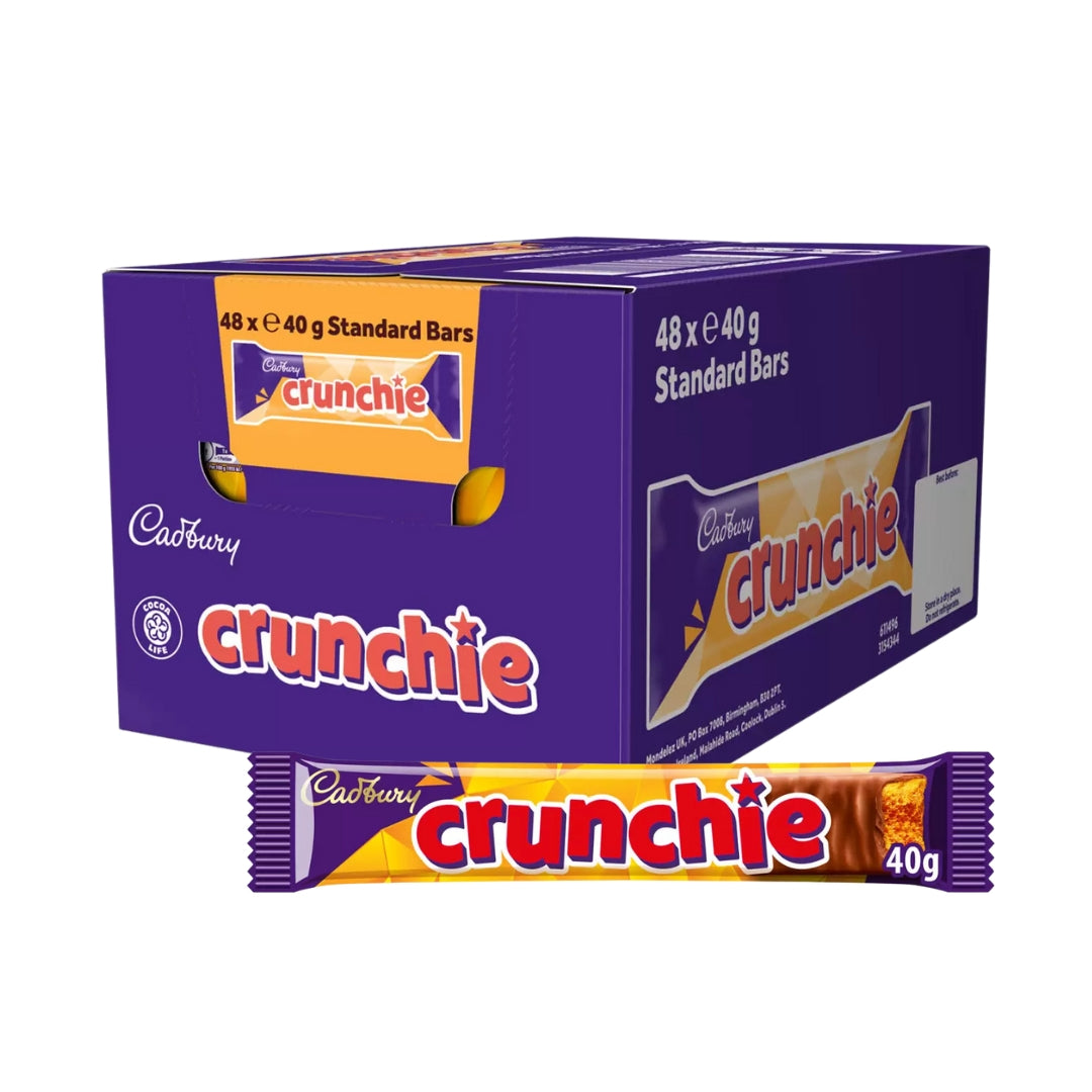 Cadbury Crunchie Chocolate Bars